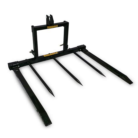 hay spike for skid steer|hay bale spear tractor supply.